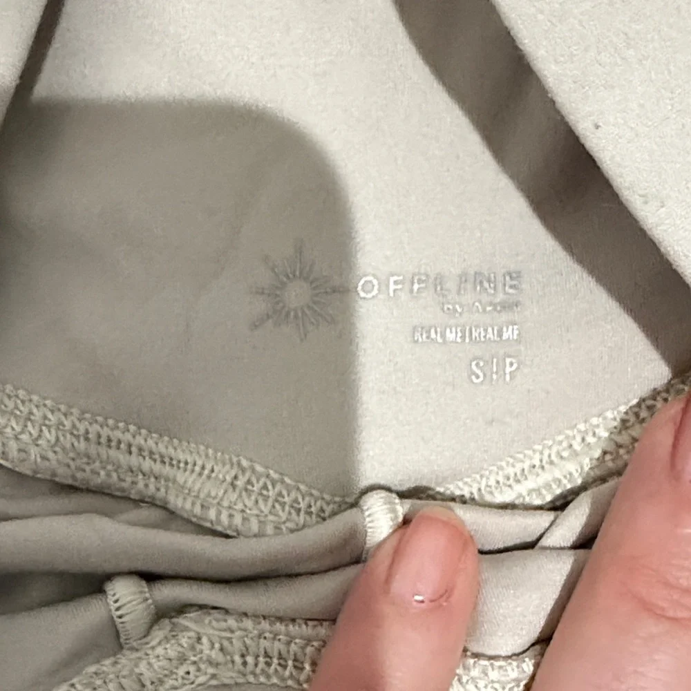 Offline by Aerie Women's Shorts in Cream - Picture 2 of 6